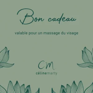 Bon cadeau massage du visage